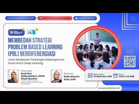Membedah Strategi Problem Based Learning (PBL) Berdiferensiasi di Era Deep Learning