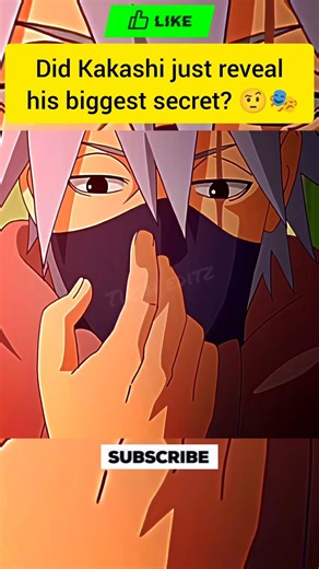 KAKASHI’S FACE REVEALED TO IRUKA? 😱🔥 | The Sixth Hokage’s Mystery #shorts