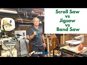 Jigsaw vs Band Saw vs Scroll Saw