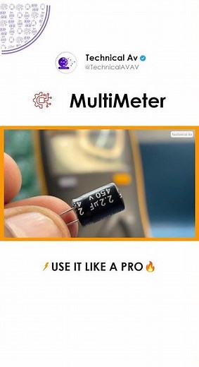 How to measure Capacitor using Multimeter