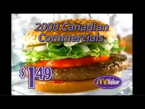 Canadian Commercials From The Year 2000