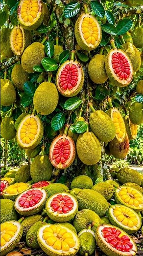 Easy and fast techniques for growing and propagating jackfruit trees #garden #fruits #diy
