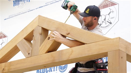 Building a small timber frame porch