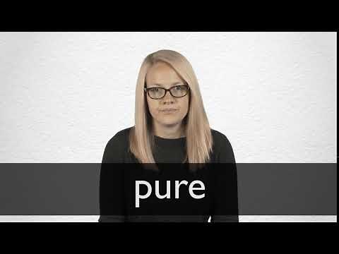 How to pronounce PURE in British English