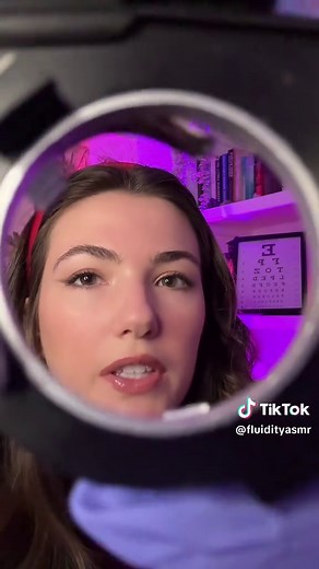Tingly Semi-Inaudible ASMR Eye Exam Experience