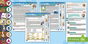 KS2 Polar Regions Focused Reading Skills Comprehension Pack
