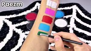 Green Face Paint Pot - 30g/1.06 oz Halloween Face Body Eye Paint Skeleton Ghost Skull Cosplay Costume Professional SFX Corpse Special Effects Makeup Kit for Adults Kids Full Coverage Skin Paints