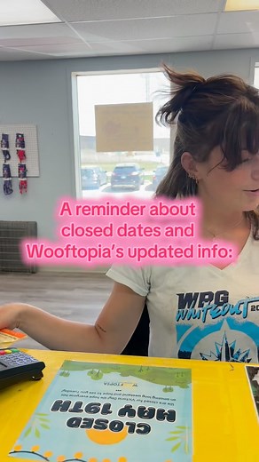 ❗️Make sure you always keep your eye out for the new posters in our lobby and retail area❗️ There’s always lots of new and important information, like closed dates, events, workshops, classes and MORE! ☎️204-477-9663 📩info@wooftopia.ca #dogdaycare #doglover #winnipegdogs #doggydaycare #dogsofinstagram #winnipeg #winnipegdog | Wooftopia Dog Training & Recreation Centre