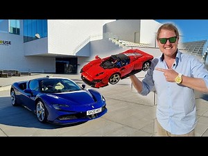 I Drove My Ferrari to Reveal a NEW 'FERRARI'! Brand New LEGO Technic® Daytona SP3