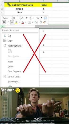 Delete Blank Rows in Excel