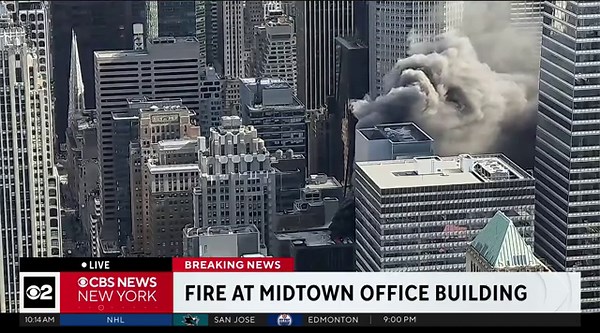 FDNY battling fire near start of NYC St. Patrick's Day parade