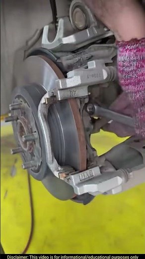 Rear Electric Brake System #shortsfeed #automotive #usa #mechanic