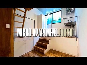 Micro Tokyo Apartment with Sunken Floor & Loft｜Japan Apartment Tour | Vlog | Life in Japan