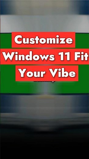 Windows 11 Personalization Hacks!#Windows11 #PersonalizationHacks #TechTips