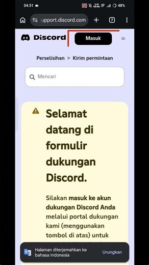 Diskord | Kirim masukan 100% berhasil #diskord #tutorial #cara