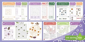 Halloween Puzzle Pack (Ages 5 - 7)