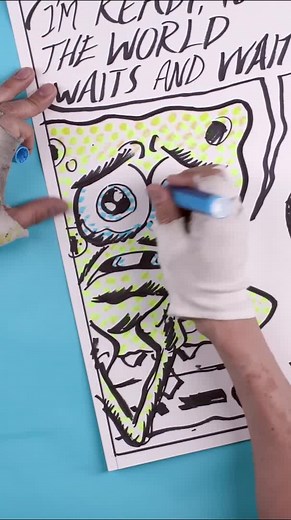 Color Burst: SpongeBob Pop Art Masterpiece