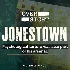 Oversight: Jonestown, Ep. 2 explains how the Rev. Jim Jones became a master of exploitation, including using the Black Power movement against the African-American community. Listen: https://megaphone.link/FISCAL5705244131 | Roll Call