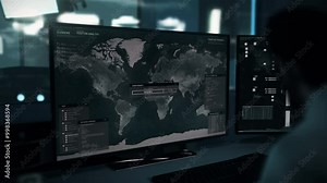 Connecting to the spy satellite software looking for the enemy position. Spy satellite connecting to the internet to collect coordinates data. Spy satellite connecting the target signal in Europe.