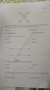 If two parallel lines are intersected by a transversal, then th... | Filo