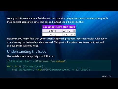 How to Get the Earliest Dates from a DataFrame Based on Conditions Using Pandas