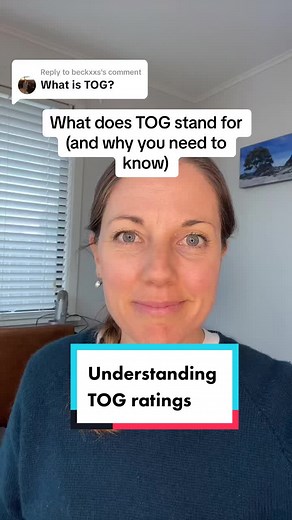 Replying to @beckxxs Understanding TOG ratings help you to make an educated decision when purchasing your baby’s sleep sack so they are comfortable for sleep. Learn the different weighted sleep sacks available so you know what to look out for. #sleepsack #sleepsacks #tog #tograting #sleephygiene #sleepfoundations #dressingbabyforsleep #howtodressbaby #babysleep #babysleeptips #babysleephelp #babysleepadvice #sleepcpnsultant #pediatricsleepconsultant #infantsleep @ergopouch