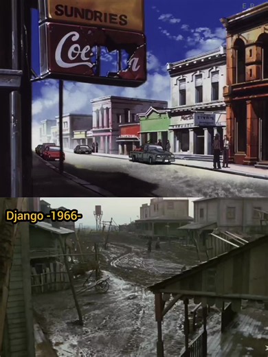 🎥 Django -1966- 📺Cowboy Bebop -1998- #django #cowboybebop #oldanime #retroanime #anime