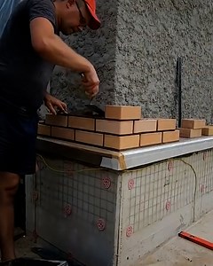 1.5M views · 3.4K reactions | Bricklaying How To Build A Brick Facade | DIY & Crafts | Facebook