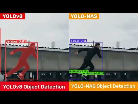 YOLOv8 vs YOLO-NAS Object Detection Comparison