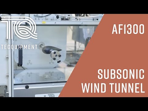 Subsonic Wind Tunnel AF1300 - Aerodynamics - TecQuipment