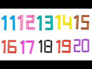 Learn Numbers 11 to 20 | Play Doh Number | Learning Videos for Kids | Number Song | Rhymes
