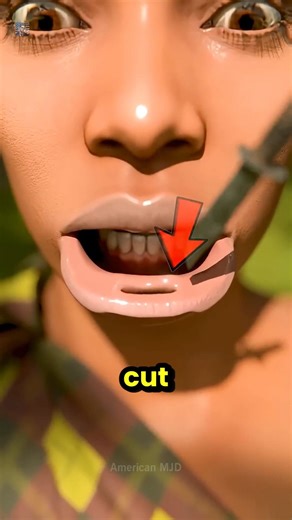 Why This Tribe Cuts Open The Chin?