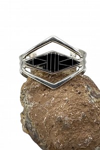 Navajo Native American Sterling Silver Onyx Sand Cast Cuff Bracelet 6 5/8", Native American Cuff, Onyx Cuff, Navajo Cuff, Southwestern Cuff - Etsy