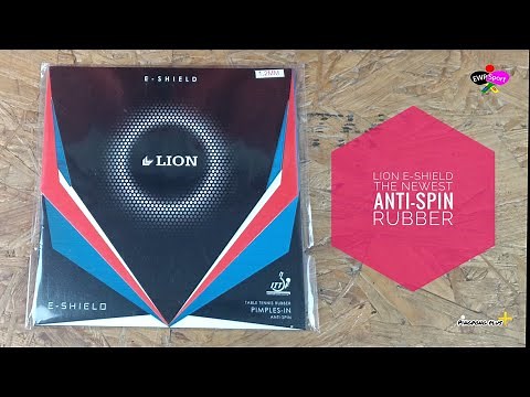LION E-SHIELD || Newest Anti-Spin Rubber 🔥 || Test and Review