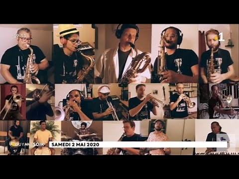 Musique : L'orchestre populaire de Guyane interprète en plein confinement "neg rot bô crik"