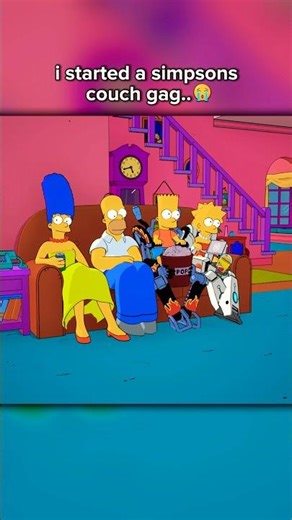 THE SIMPSONS COUCH GAG IN FORTNITE