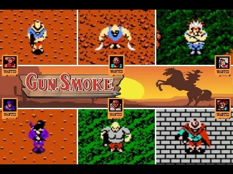 Gun.Smoke (NES) - All Bosses (No Damage)