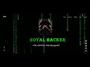 HacKing Website Using HTML , CSS and JS