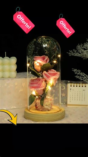 Fiori Decorativi con Luce LED per Arredamento