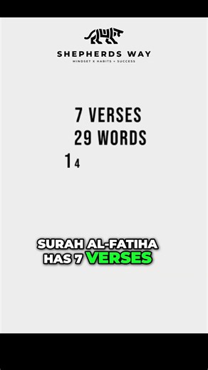 Quran's Al-Fatiha: The Astonishing 179 Harmony! #shorts