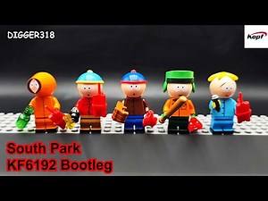 LEGO South Park KF6192 Bootleg Toy Review 4K
