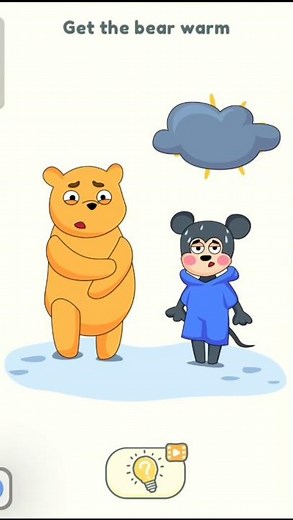 Get The Bear Warm 🐻 | Dop 2 delete one part #shorts #viralvideo #gaming #youtubeshorts