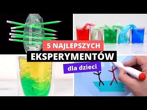 5 fajnych EKSPERYMENTÓW dla DZIECI