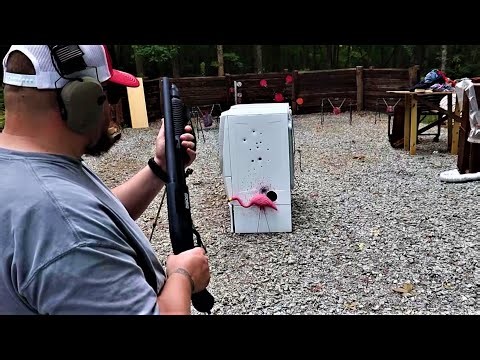 MOSSBERG 590S MINI SHELLS VS PISTOL SHOT SHELLS!!!