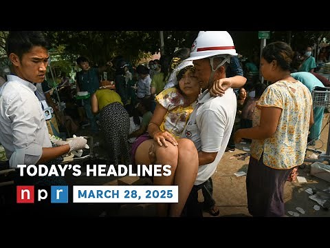 Several Dead After Major Earthquake Rocks Thailand, Myanmar | NPR News Now