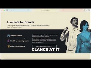 Website Walkthrough: Luminate Platform Registration