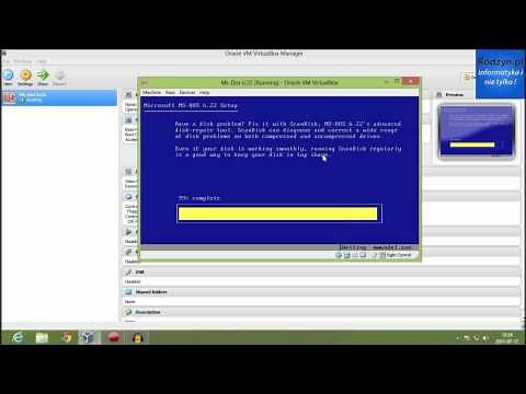 Instalacja Systemu Operacyjnego: #1: Ms-Dos 6.22