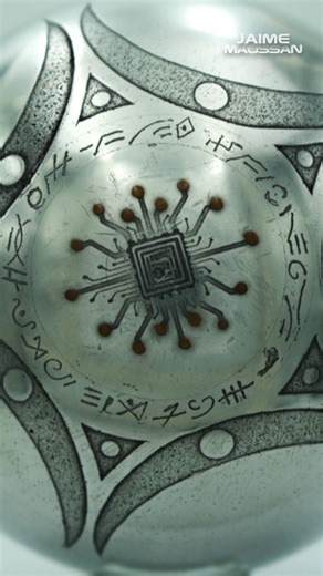 Durante el análisis de la Esfera de Buga, investigadores identificaron un símbolo que hace referencia a un “segundo inicio para la humanidad”. Un mensaje milenario que podría revelar el verdadero propósito de este enigmático objeto. | Jaime Maussan