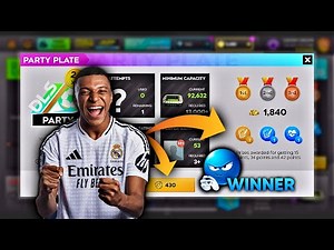 🤩 Win New* Party Plate Tournament 🏆 With Mbappe, Haaland & Messi 😱 Ft. DLS 25