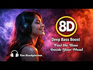 8D Bass Boost Music 🎧 | Feel the Bass Inside Your Head | Immersive 8D Audio Experience | 8D Audio